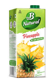 B Natural Pineapple Juice (Tetra Pak)